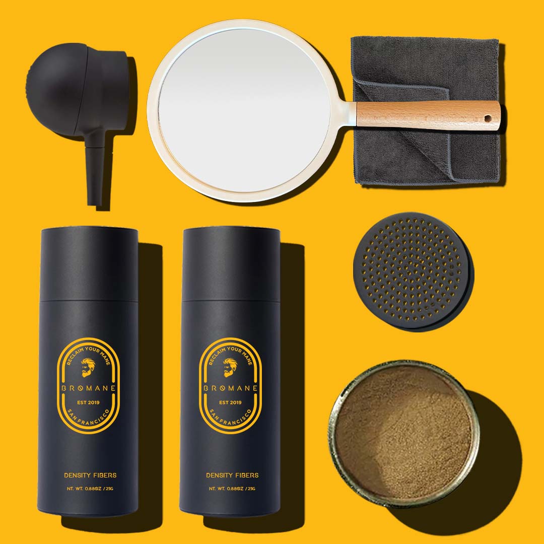 Dark Blond Hair Filling Fiber Executive Kit