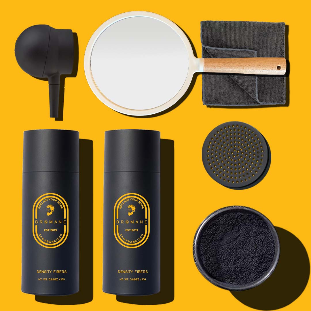 Black Hair Filling Fiber Executive Kit
